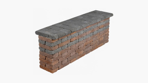 Barabás Téglakő kerítés lábazat - Fahéj