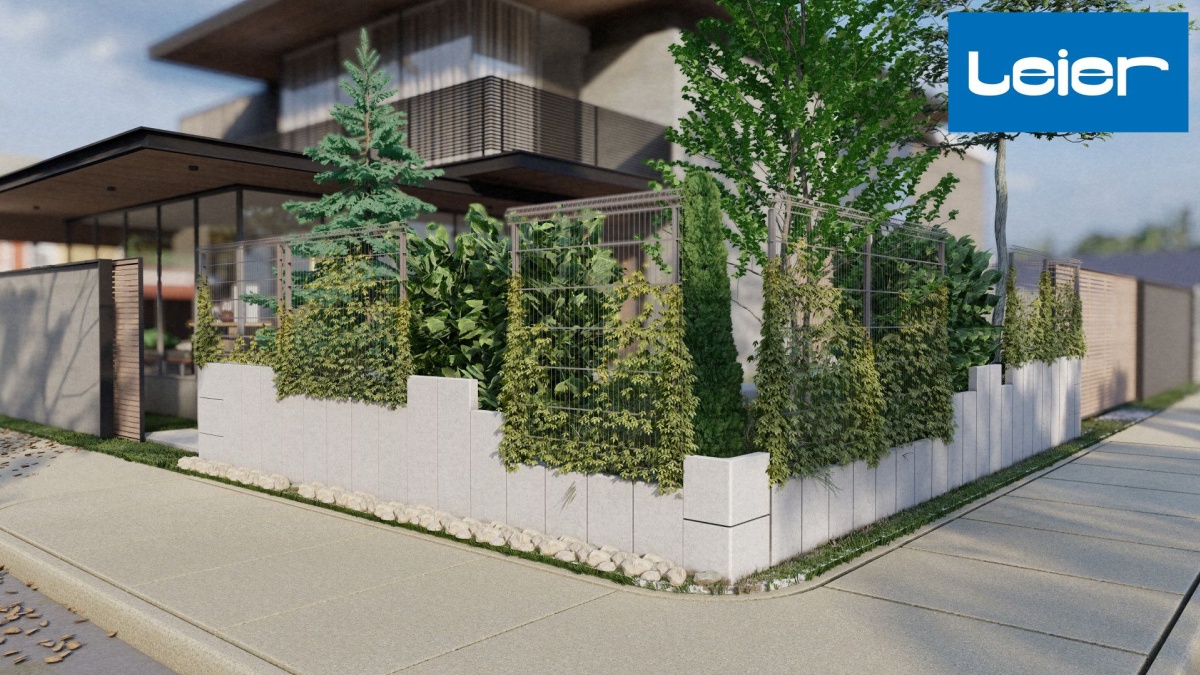 Leier kerti támfalelem