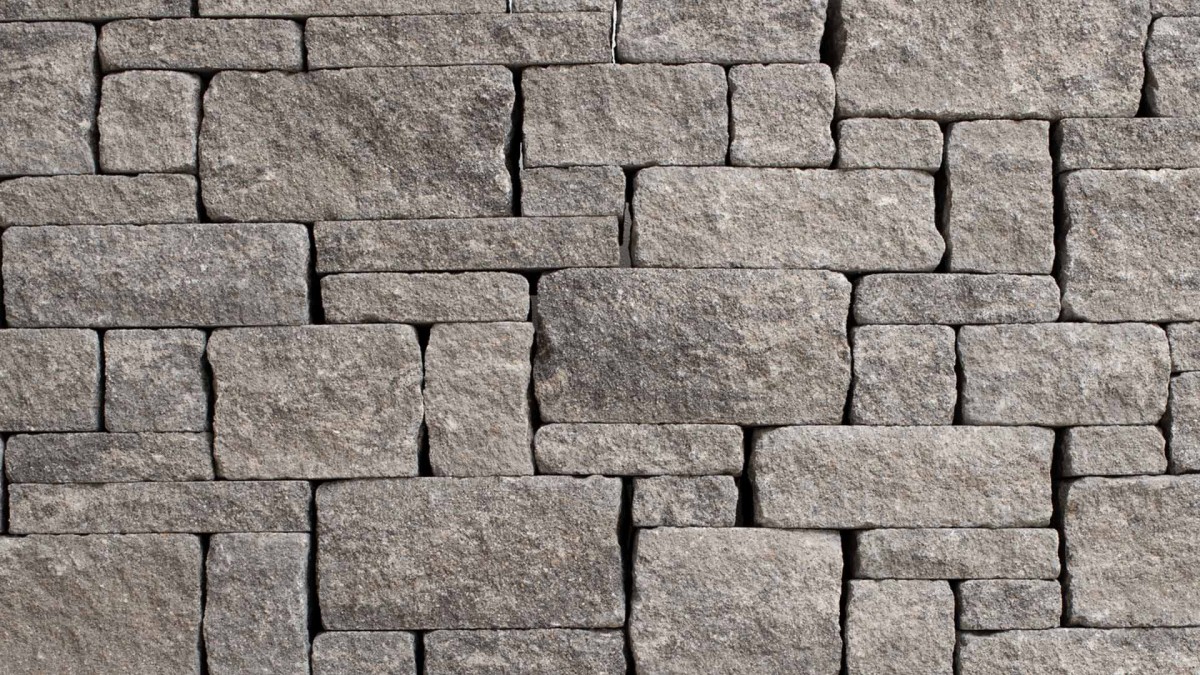 Leier Castrum falazókő 24 cm-es falhoz - Füstantracit