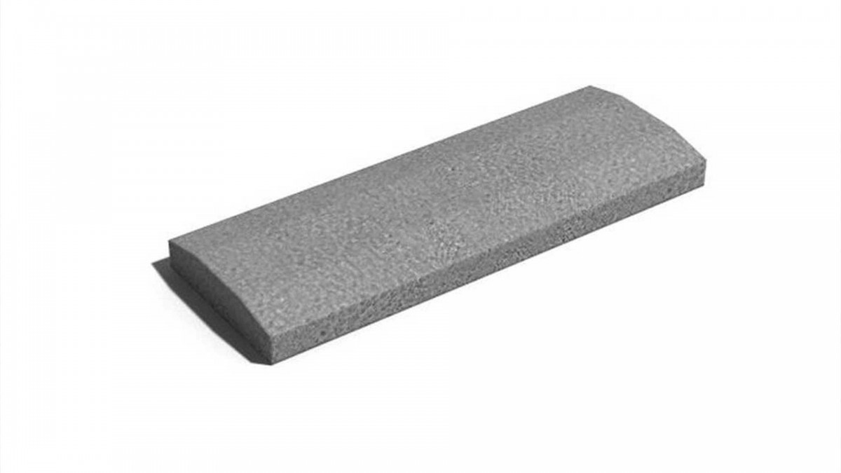 Leier lábazati kúpos fedlap finombeton 49 x 50 cm