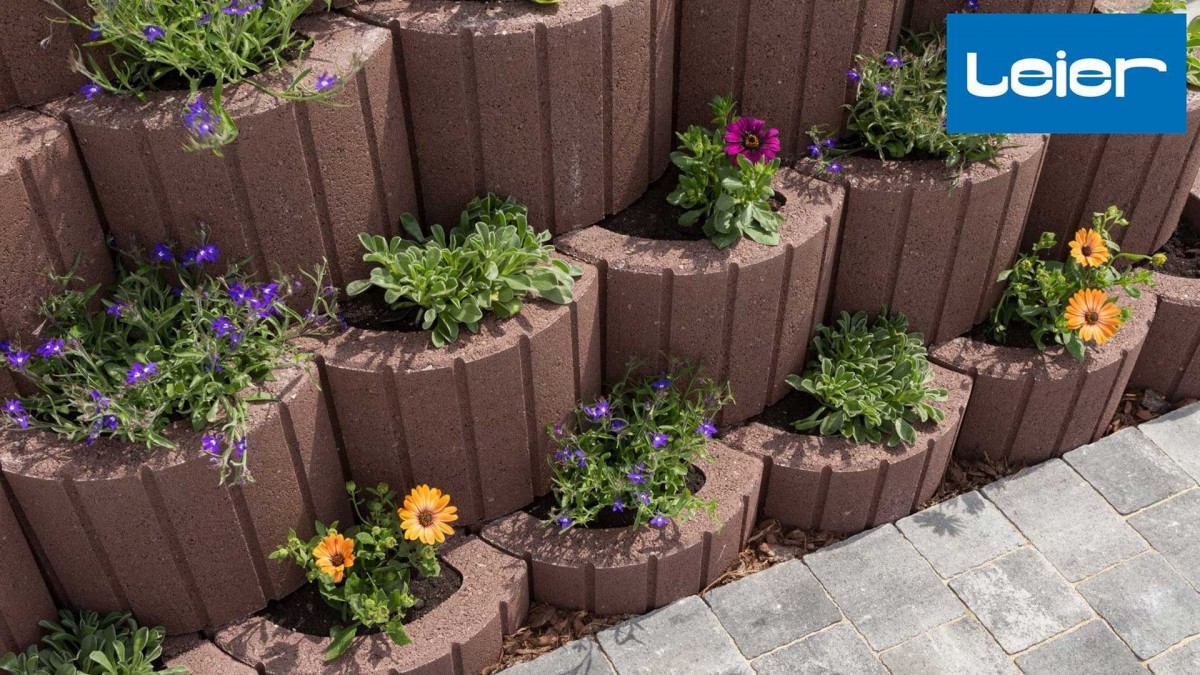 Leier Luna Quartz midi rézsűkő