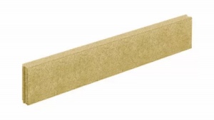 Leier Quartz kerti szegélykő - Mogyoró