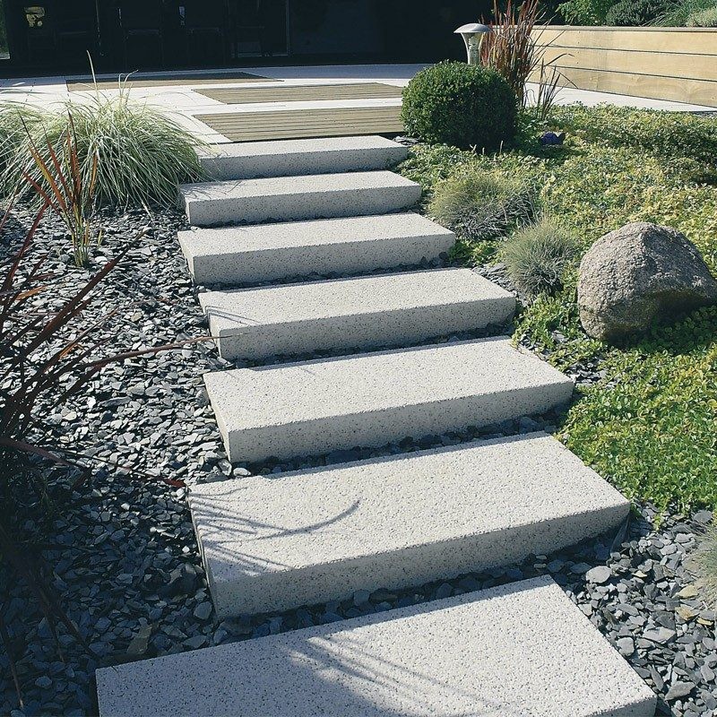 Semmelrock blokklépcső 100x40x15 cm - szürke