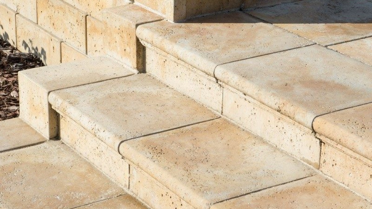 Semmelrock Bradstone Travero sarok lépcsőelem