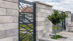 Semmelrock Rivago kerítés - Füstszürke