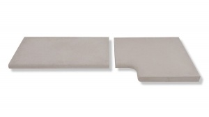 Semmelrock Univerzális Medence szegély - Pasztellfehér