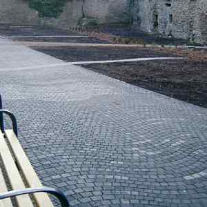 Semmelrock Arte Pest-Buda kockakő íves kő