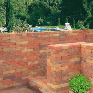 Semmelrock Fuego Antico 5 cm vastag térkő, bontott tégla mix