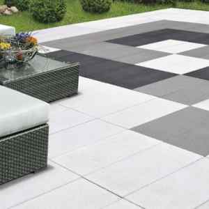 Semmelrock Asti Natura lap 60x30x8 cm - középszürke