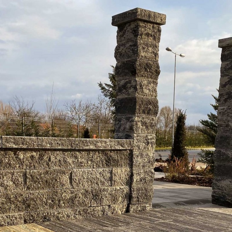 Kerítés elemek, falazó kövek